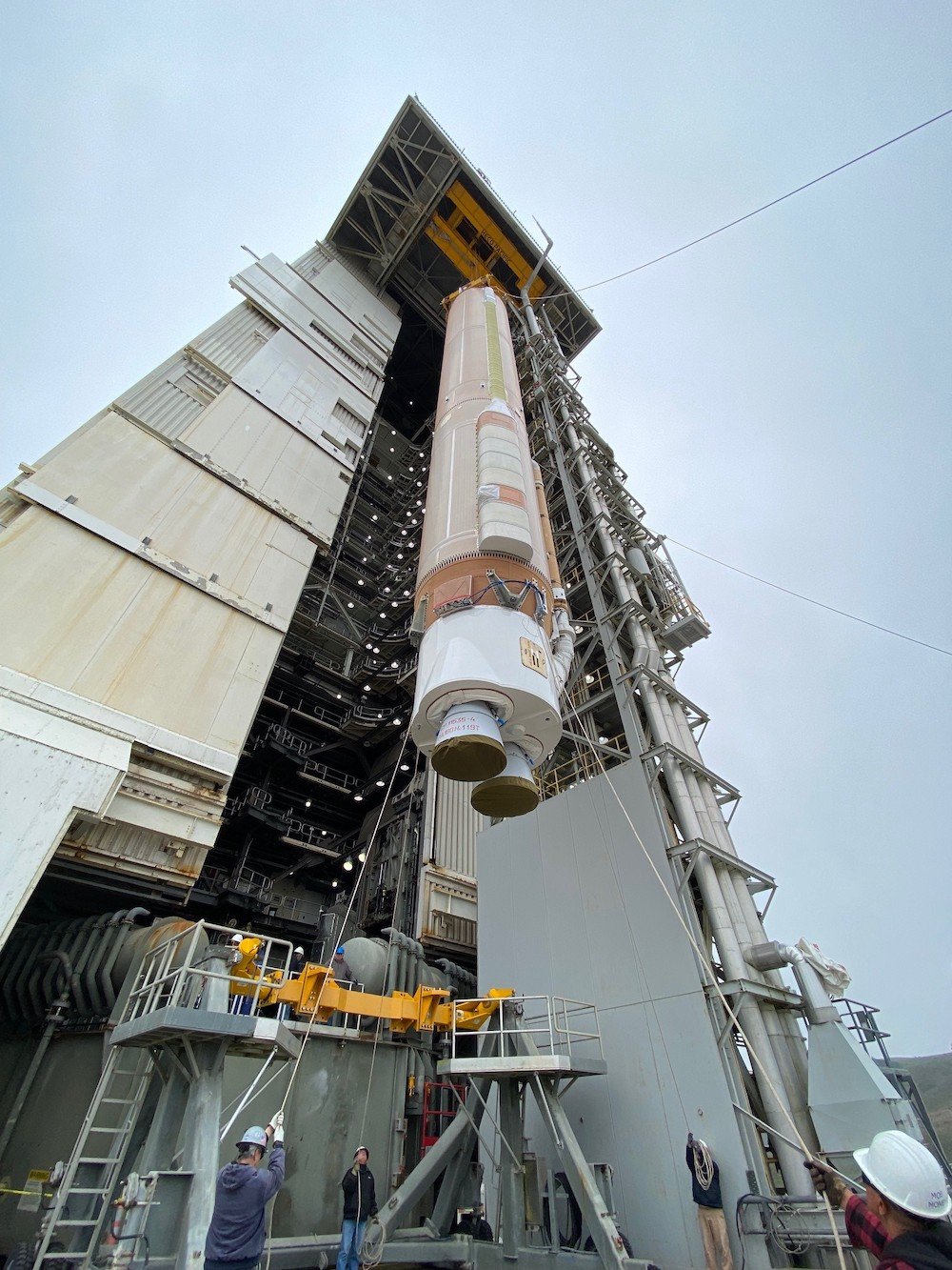 Landsat 9 Atlas V readied to extend Landsat legacy